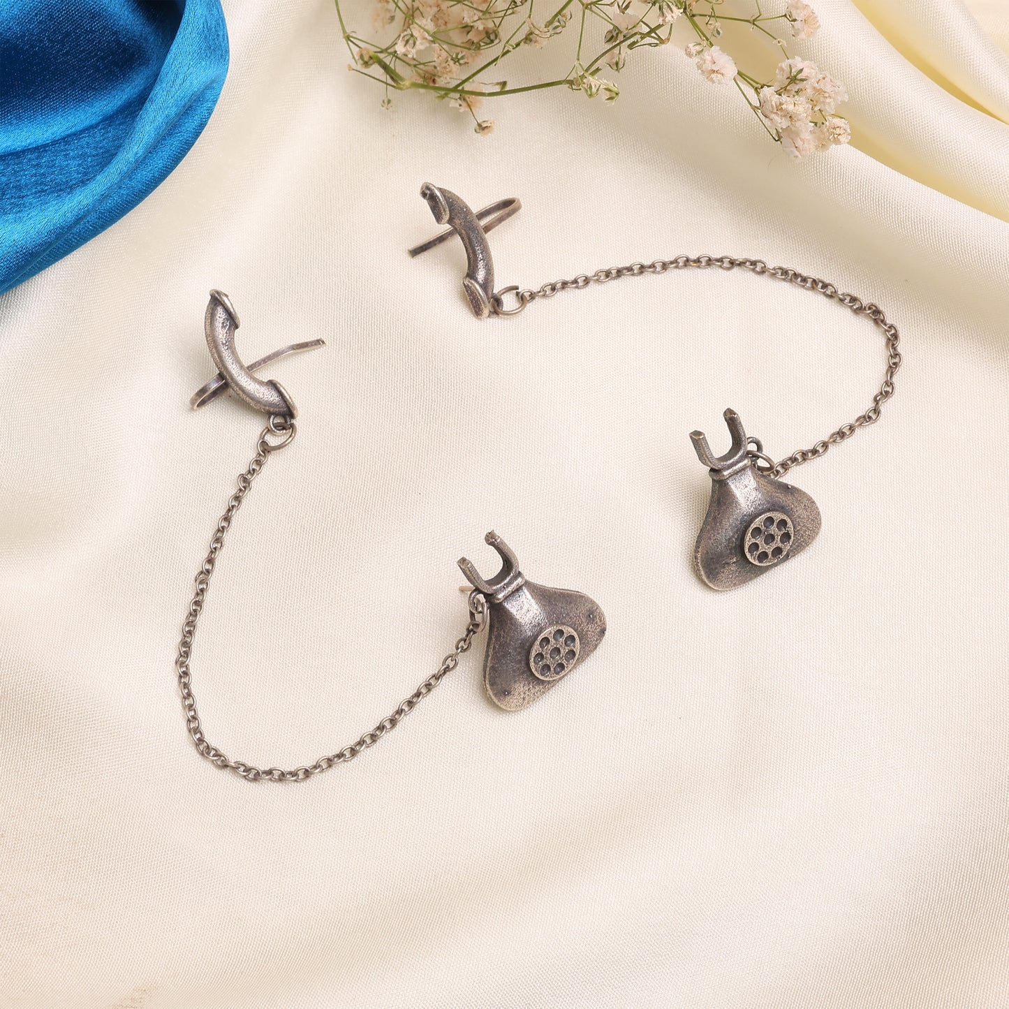 Vintage Style Telephone Earcuffs