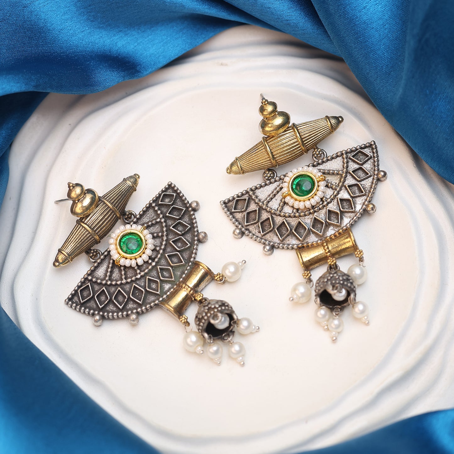 Dual Tone Jhumka