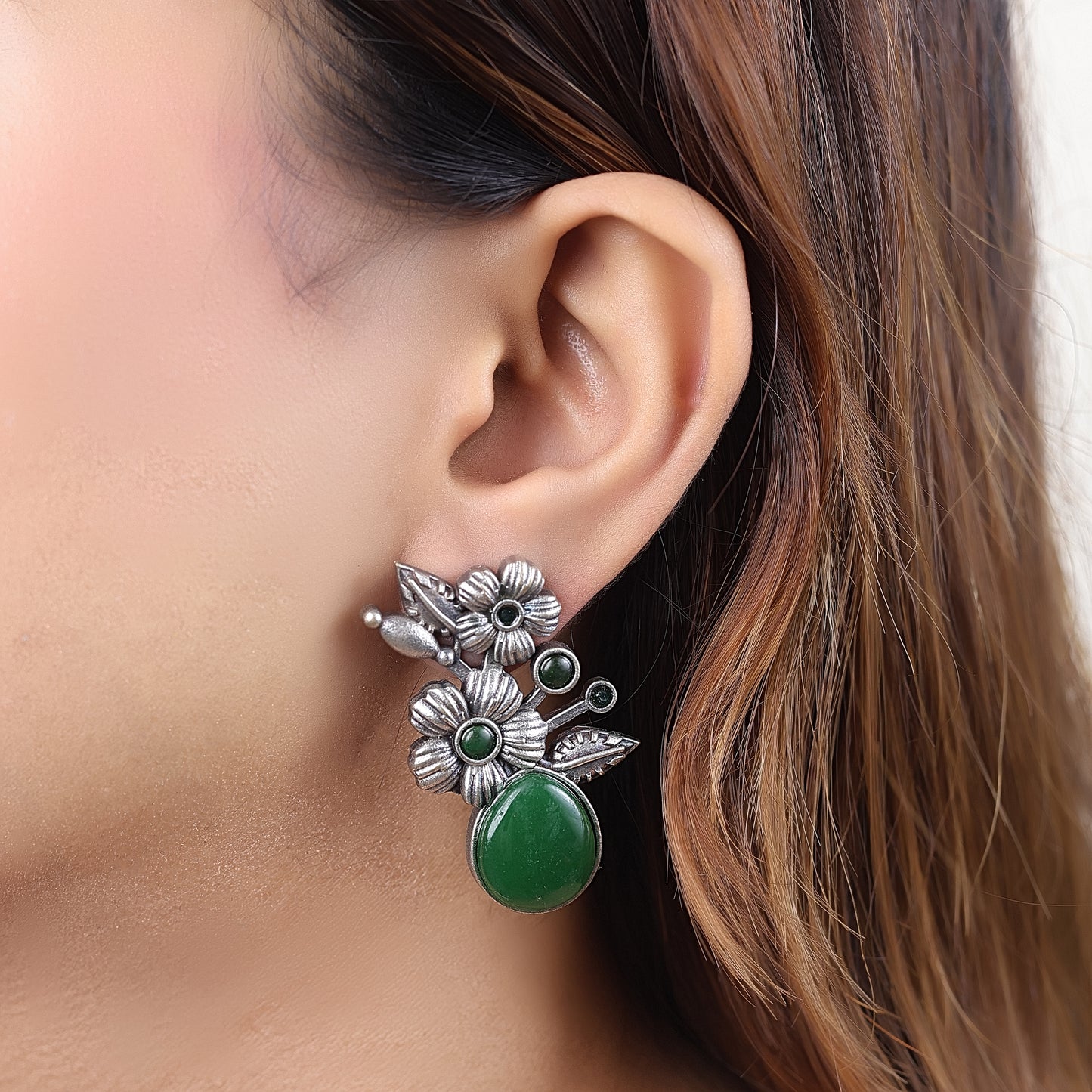 Plated Flower Stone