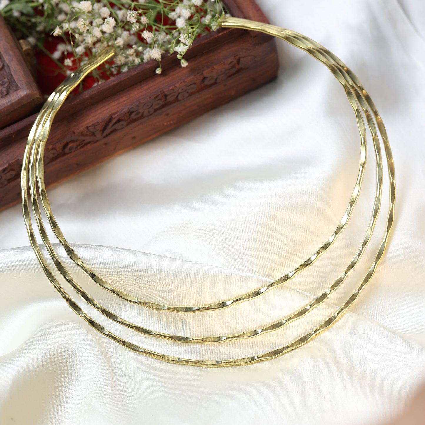 Strand Gold Plated Choker