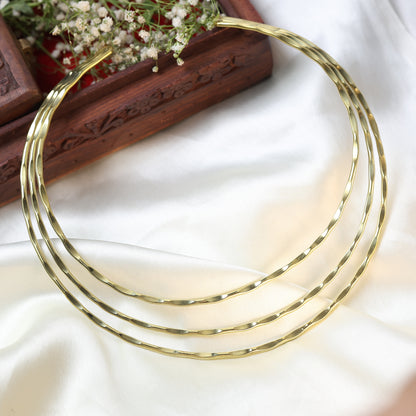 Strand Gold Plated Choker