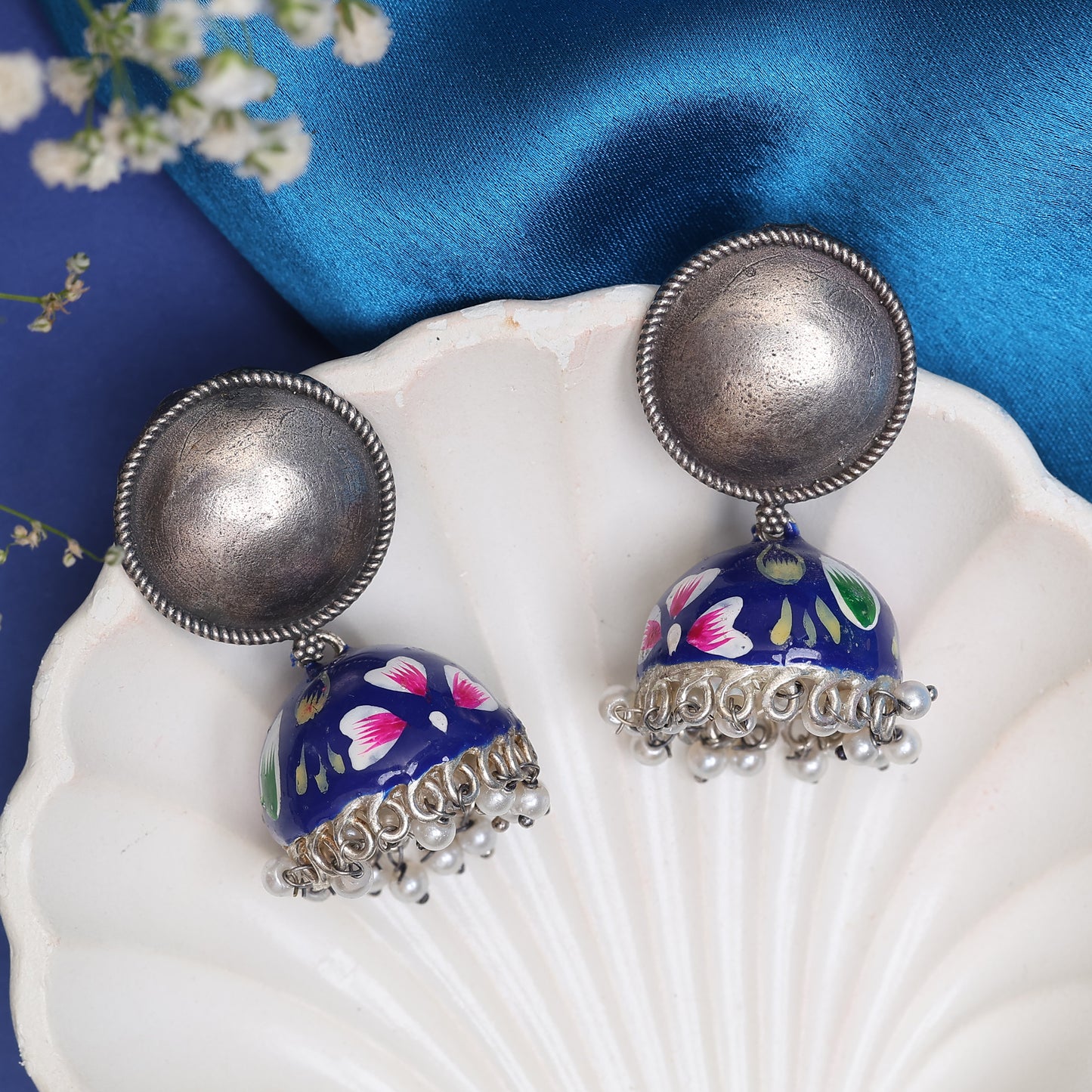 Special Hand Painted Ethnic Jhumka