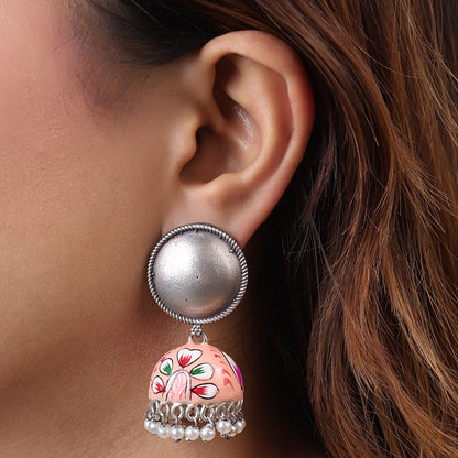 Special Hand Painted Ethnic Jhumka