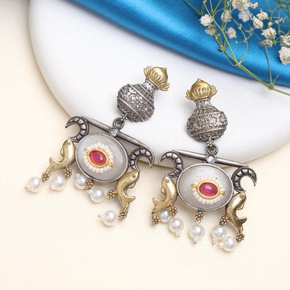Kalash Fusion Earring