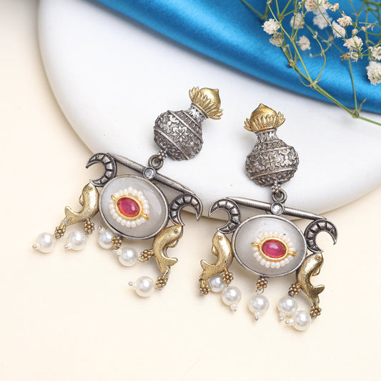 Kalash Fusion Earring