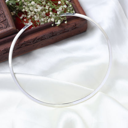 Simple Silver Choker