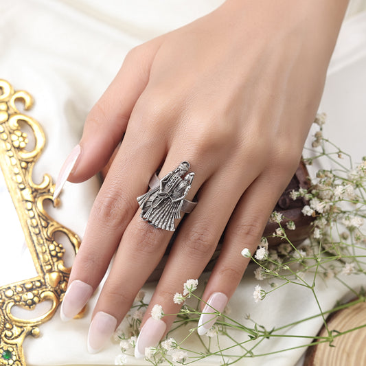 Eternal Love Radha Krishna Ring