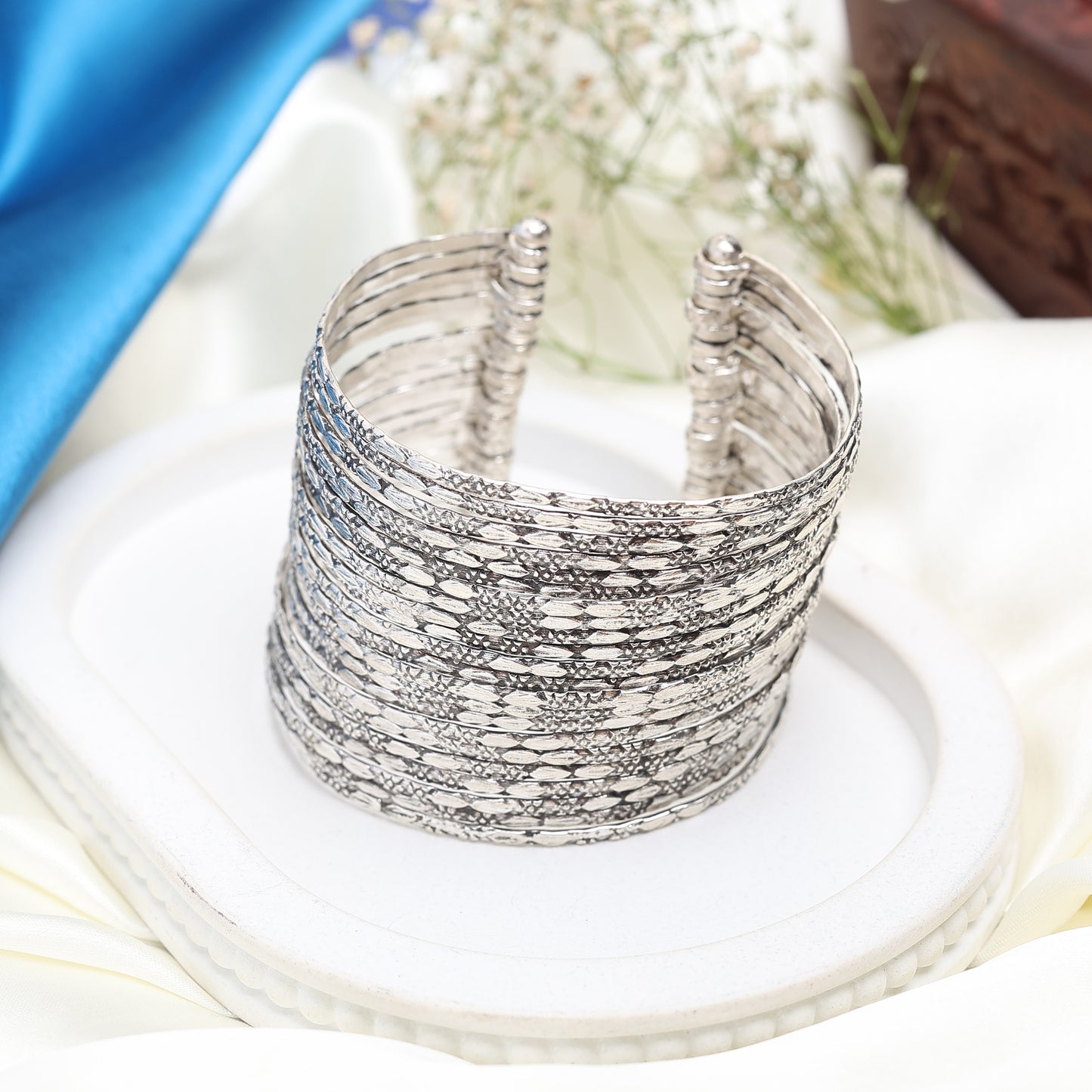 Silver Cuff Bangle